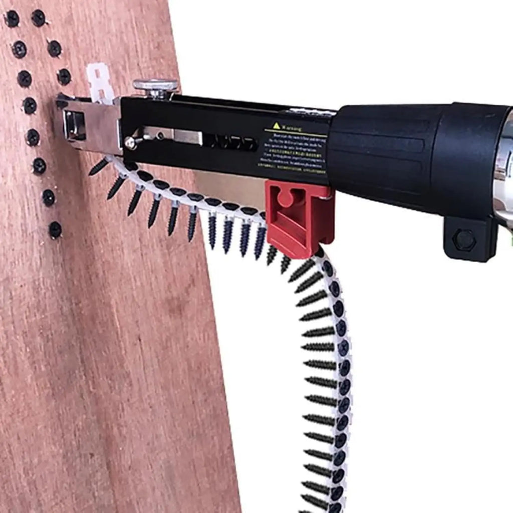 Electric Drywall Screwdriver Gun Wodworking Tools Cordless Power Drill Adjustable Screw Length and Depth Easy to Use Carpentry