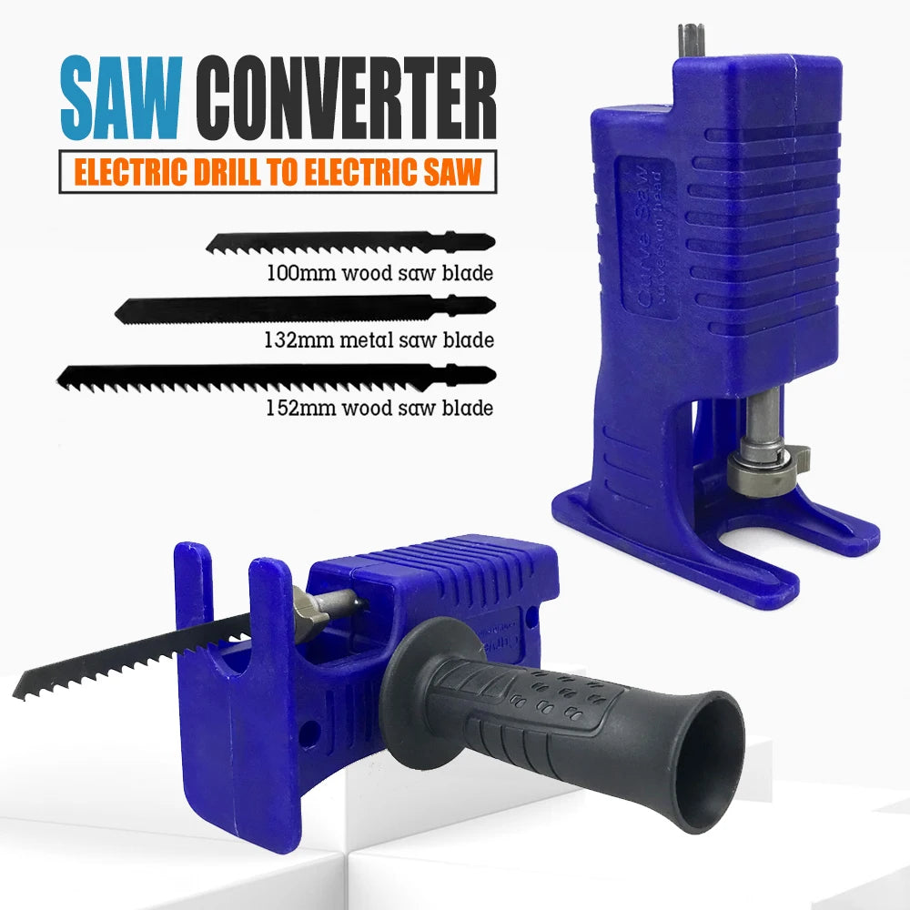 Electric Drill Modified To Electric Saws Reciprocating Saw Adapter Accessory Electric Saws Drill to Jig Saws Wood Cutting Tools