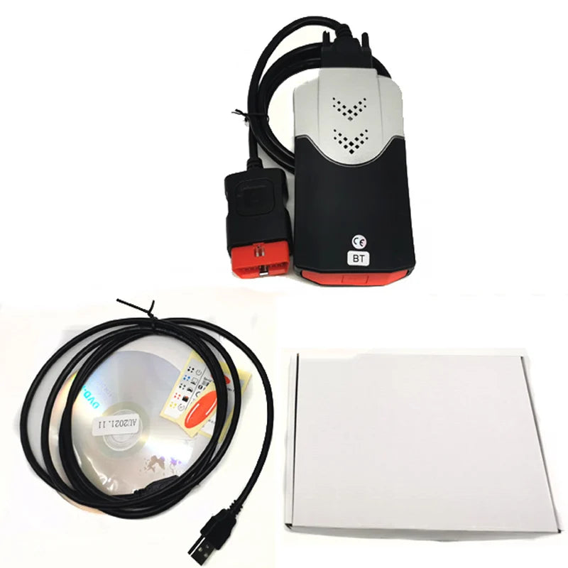 2021.11 AK DS150E With Bluetooth free Keygen For Delp DS150E V9.1 auto com OBD2 Cars Trucks OBD II Scanner Diagnostic tools