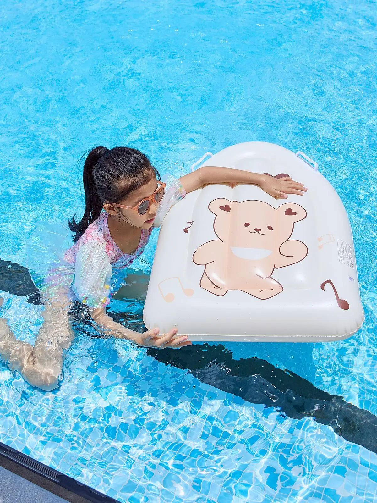 Rooxin Swim Tube Water Hammock Swim Accessory Inflatable Pool Float For Summer Water Sports Swimming Circle Swim Float