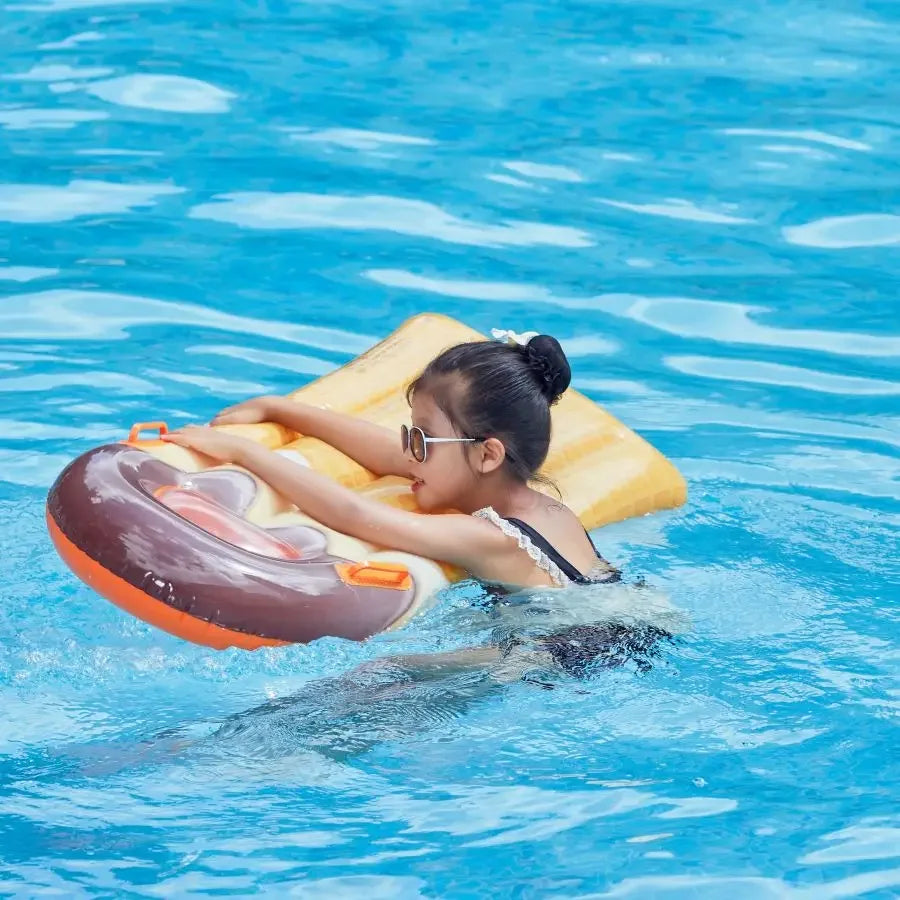 Rooxin Swim Tube Water Hammock Swim Accessory Inflatable Pool Float For Summer Water Sports Swimming Circle Swim Float