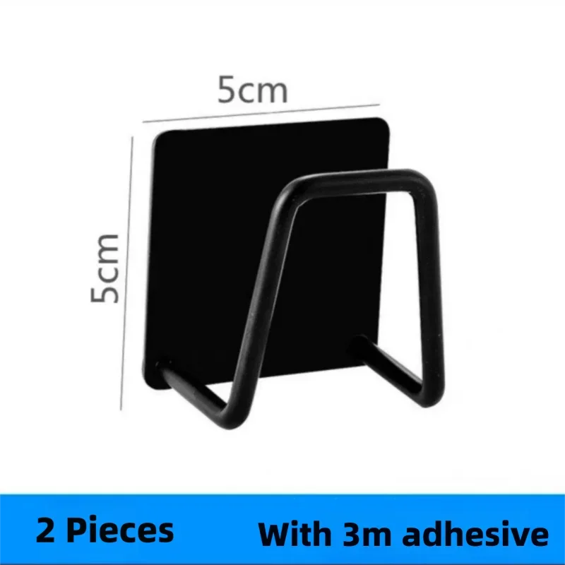 Kitchen Sponge Rack Sink, Self-adhesive Sponge Rack Sink,stainless Steel, Used for Kitchen and Bathroom Storage Rooms